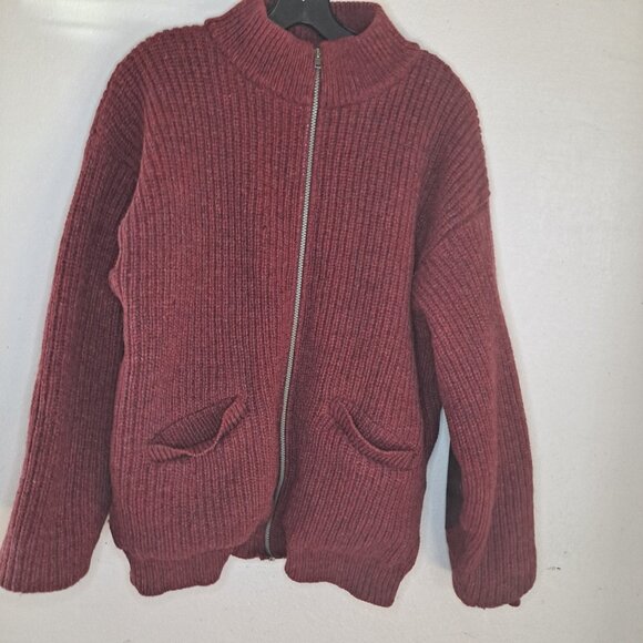 Cabela's Zip Up Sweater with Gore Wind Stopper Lining - Picture 1 of 10